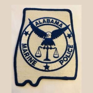 Alabama Marine Police embroidery Patch 