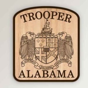 Alabama trooper police Pvc patch