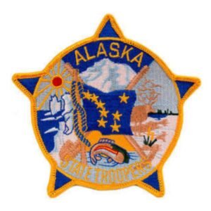 Alaska State Trooper police Patch 