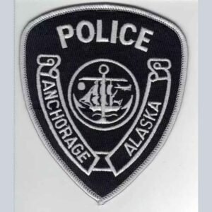 Anchorage Police Alaska State embroidery Patch 