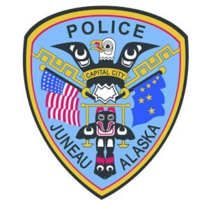 Juneau Alaska Police Wood Pvc Velcro Patch