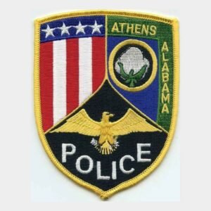 Athens Alabama Police embroidery Patch