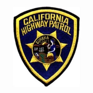 California highway patrol police Patch