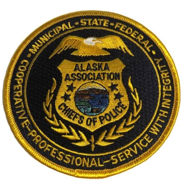 Chiefs of Alaska Police Patch 