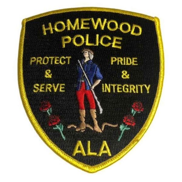 Homewood Police embroidered Patch 