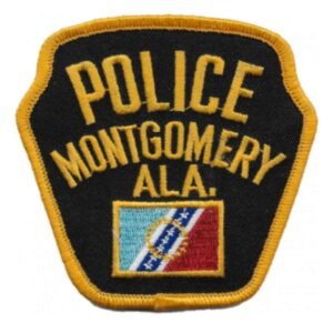 Montgomery Police Alabama patch