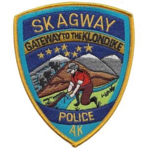 Skagway Police Alaska Embroidered Patch