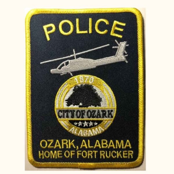 Ozark Alabama Police Patch portfolio