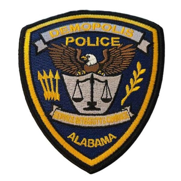 Demopolis Police AL embroidery Patch 