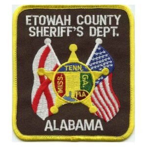 Etowah County Sheriff's Department embroidery Patch 