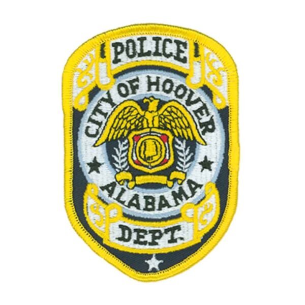 Hoover Alabama Police embroidery Patch 