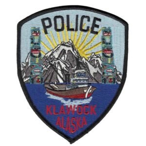 Klawock Alaska Police Patch 