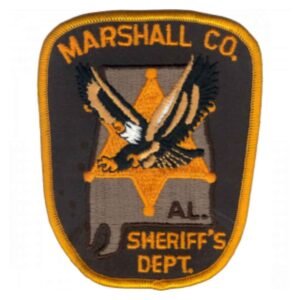 Marshall Co. Alabama Sheriff Dept embroidery Patch 