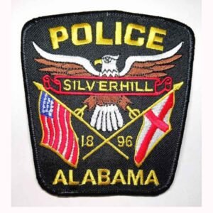 Silver Hill Police Patch with Velcro