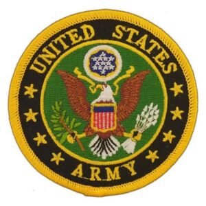 United States Army Police embroidery iron on Patch 