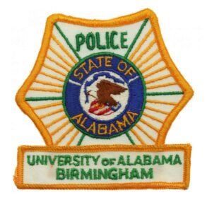 United States University of Alabama Police Patch 