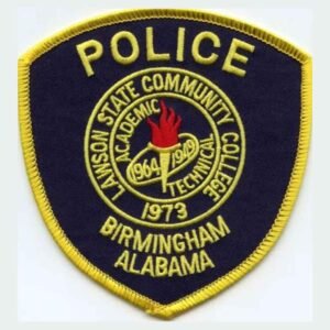 Vintage Alabama State Birmingham Police Velcro patch