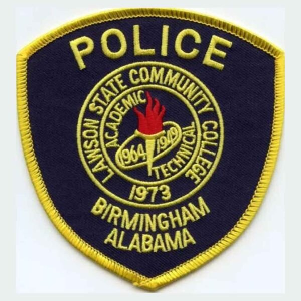 Vintage Alabama State Birmingham Police Velcro patch