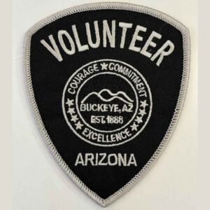 Volunteer Arizona police Patch 